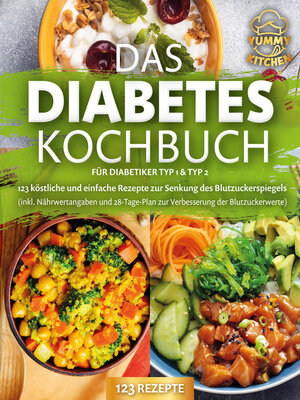cover image of Das Diabetes Kochbuch für Diabetiker Typ 1 & Typ 2